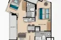 2 room apartment 54 m² Rawai, Thailand